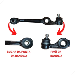 PAR DE BANDEJA DIANTEIRA DIREITA E ESQUERDA - LIFAN 320
