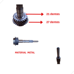 Eixo Piloto Towner Jr E Pick-up Effa / Van Pick-up Estend